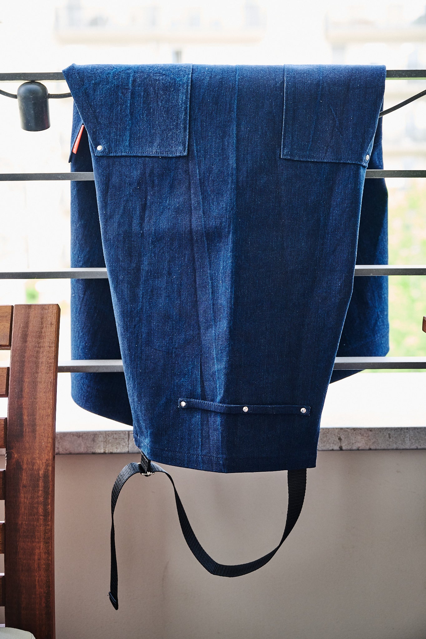 Denim Schürze