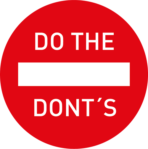DO THE DONT´S